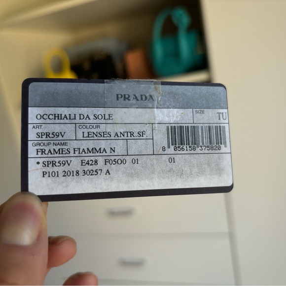 PRADA PR 59VS Flame Sunglasses - Ornate Collection - Picture 8 of 10